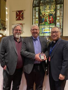 Photo of Peter Noteboom, Stephen Kendall, and VIctor Kim